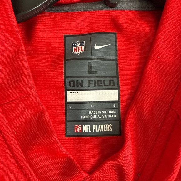 NFL Red and White Men's Jersey - Picture 4 of 5